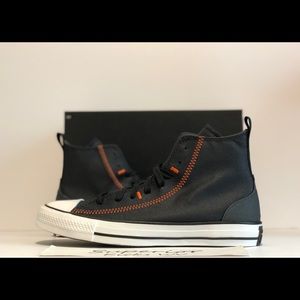 Converse CTAS Hi “Black/Storm Wind/Bold Mandarin”